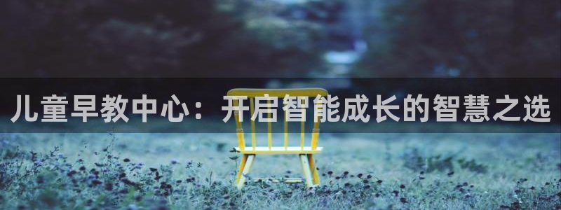 恒行2陈74OOO5：儿童早教中心：开启智能成长的智慧之选