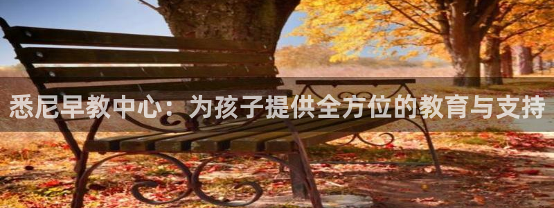 恒行2褚74OOO5：悉尼早教中心：为孩子提供全方位的教育与支持