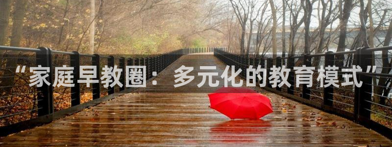 恒行娱乐老板推荐5ll533主管：“家庭早教圈：多元化的教育模式”
