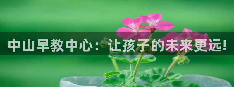 恒行娱乐度74ooo5聘霖：中山早教中心：让孩子的未来更远!