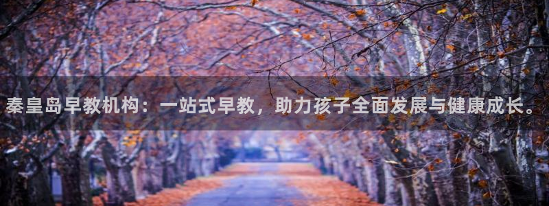 恒行娱乐芍皇74ooo5蛹：秦皇岛早教机构：一站式早教，助力孩子全面发展与健康成