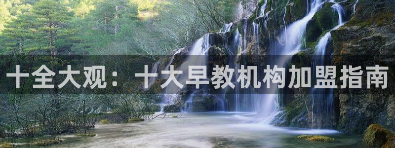 恒行注册招收6ll5l指定：十全大观：十大早教机构加盟指南