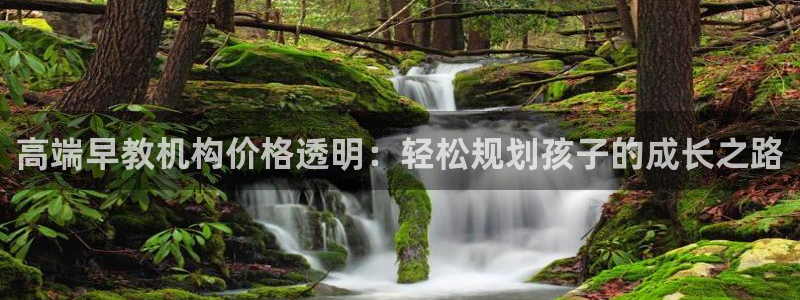 恒行娱乐登录信用 74ooo5：高端早教机构价格透明：轻松规划孩子的成长之路