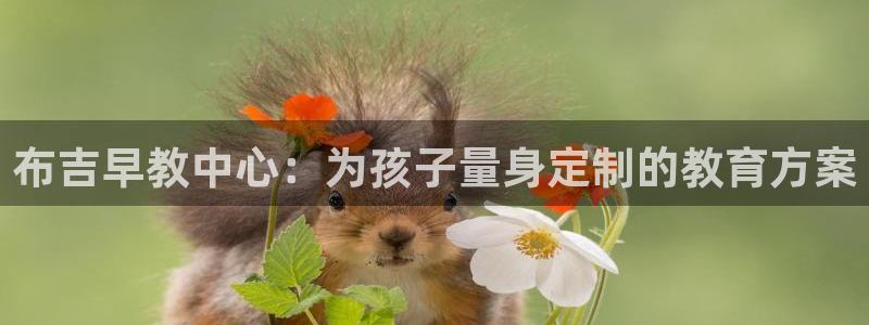 恒行娱乐见5ll533主管：布吉早教中心：为孩子量身定制的教育方案